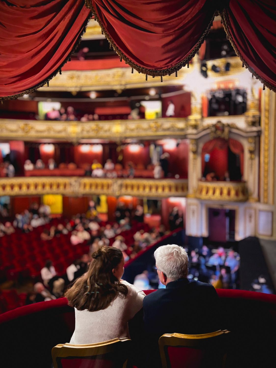 Hamlet en loge d’avant-scène